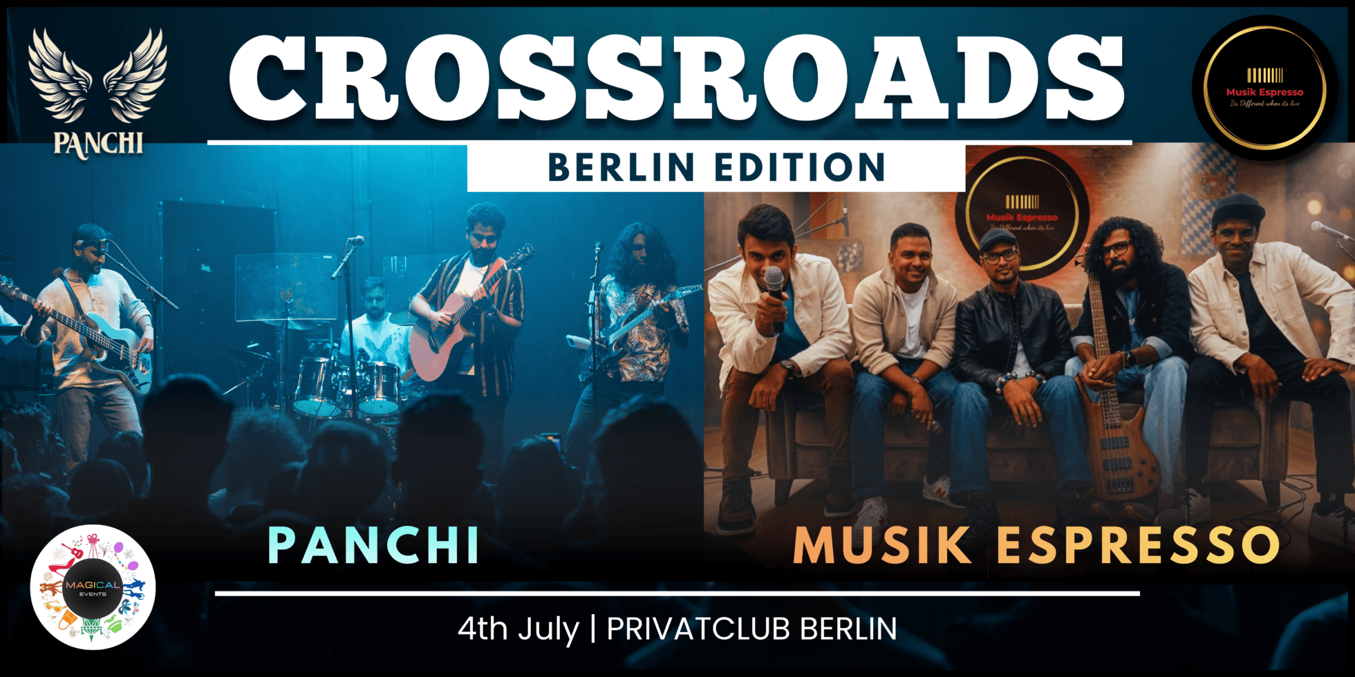 CROSSROADS 2026 – Panchi & Musik Espresso Live in Berlin